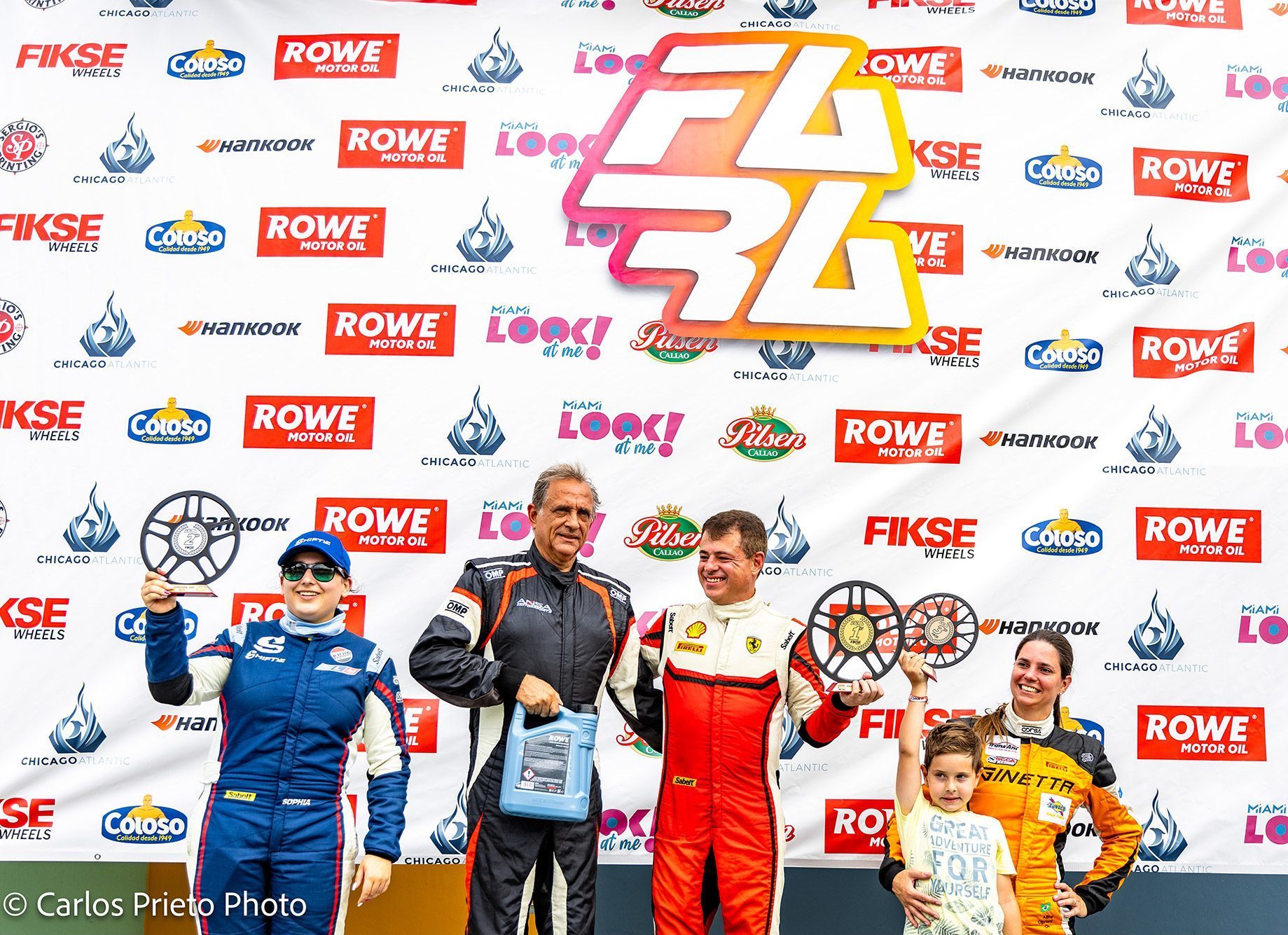 2023 FARA USA Hankook 300 Car Race Podium Photos