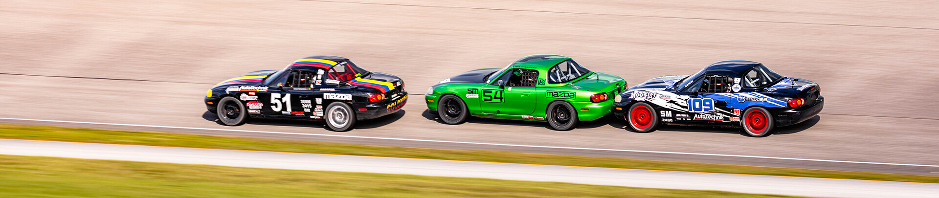 pro spec Miata racing at FARA USA